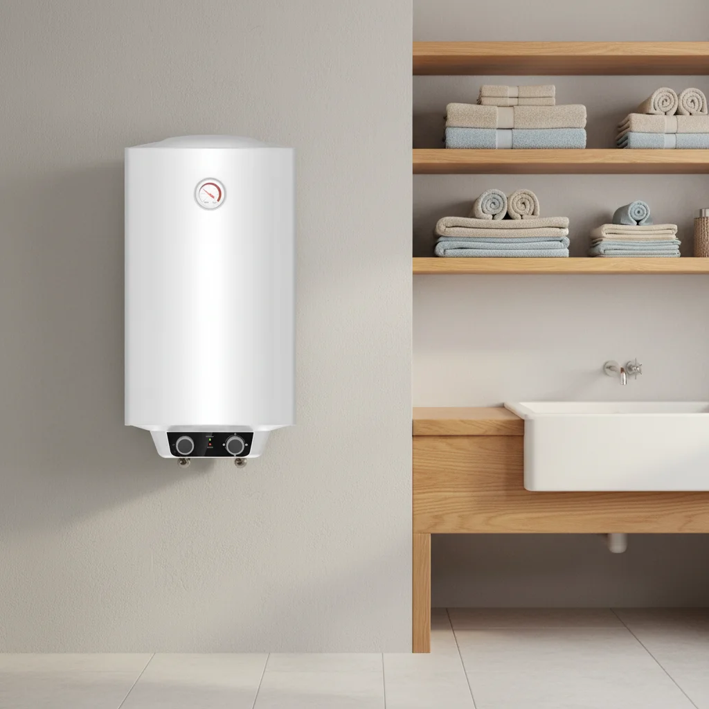 30 L Aqua Calida Electricus Dusch-Calefactor cum Tria Potentiae Regulae Manipulo ad Usum in Balneo, Hospitio et Appartamento
