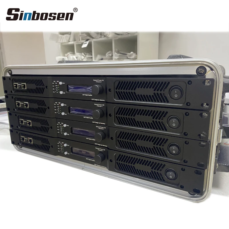D4-3000 DSP Amplifier - 4 Channels, 3000w Each, High Power