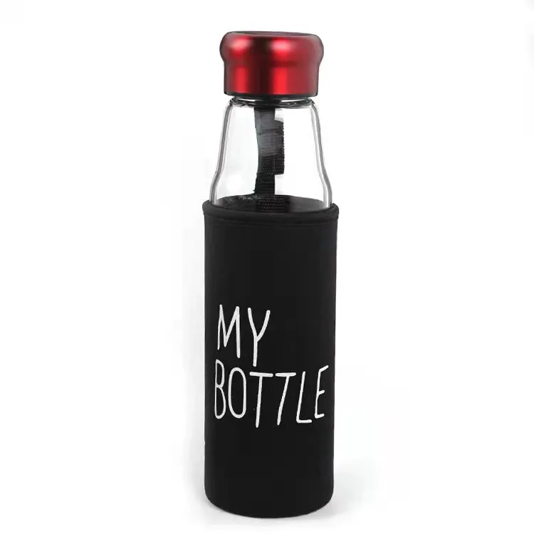 Ready to Ship Transparent Color Reusable Tea Infuser Bottle Bicycle Water Bottles Tea Cup With Strainer 400ml