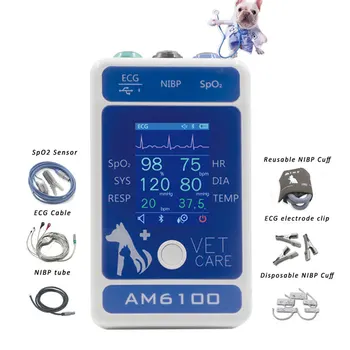High Quality Bp Machine Smart Digital Blood Pressure Monitor NIBP Vet Portable Veterinary Monitor