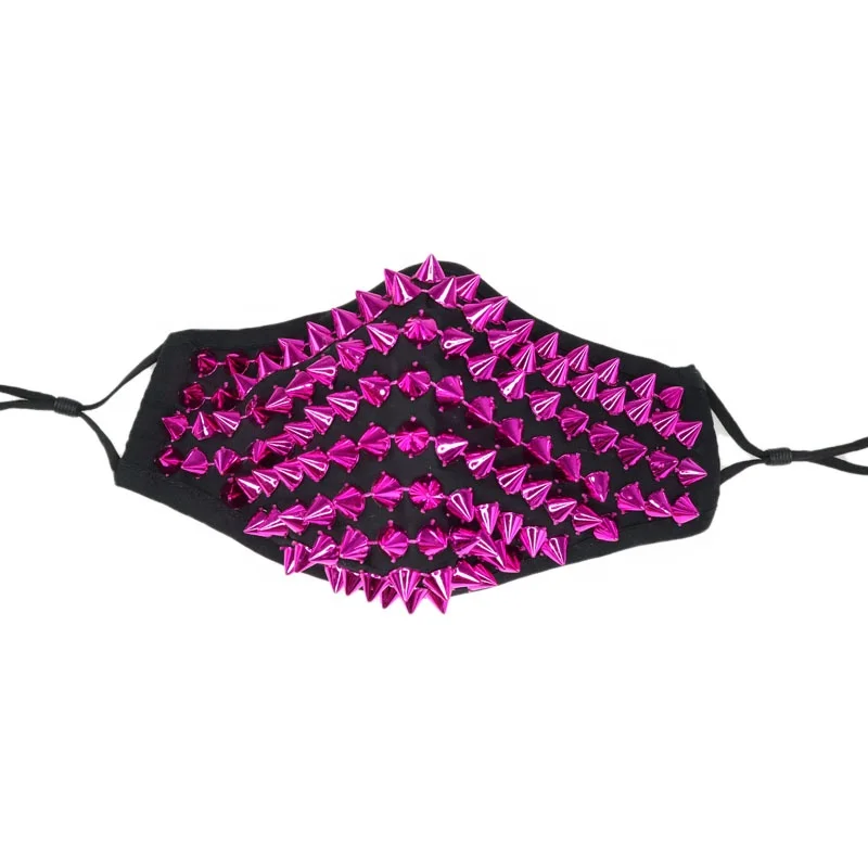 Оптовая продажа модная хлопчатобумажная ткань для Хэллоуина дизайнерские многоразовые сублимационные маски вечеринки с пользовательским