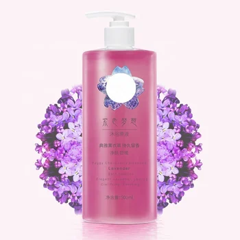 Natural Fragrance Soothing Nourishing Lavender Shower Gel Body Wash