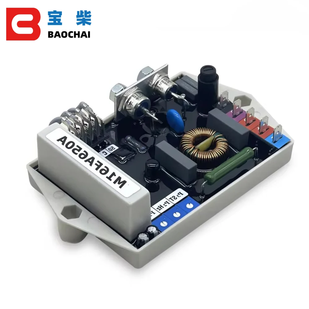 Generator Parts Automatic Voltage Regulator Stabilizer Adjustable Excitation Alternator Control Board Marelli M16FA650A Avr