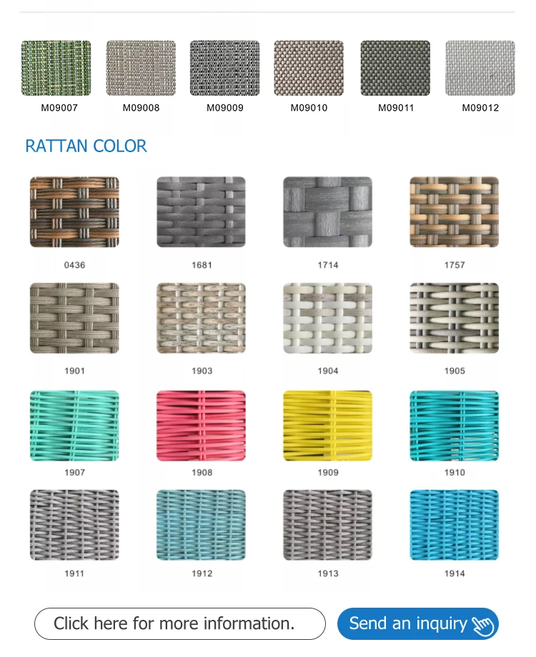 product china outdoor garden wicker rattan furniture manufacturers outdoor rattan furniture550-6