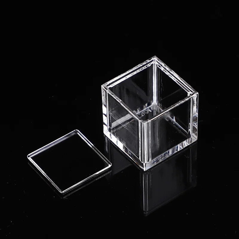 Custom High Temperature Corrosion Resistant Quartz Glass Crucible Square Cylinder-Factory Sales SIO2 Chemical Composition