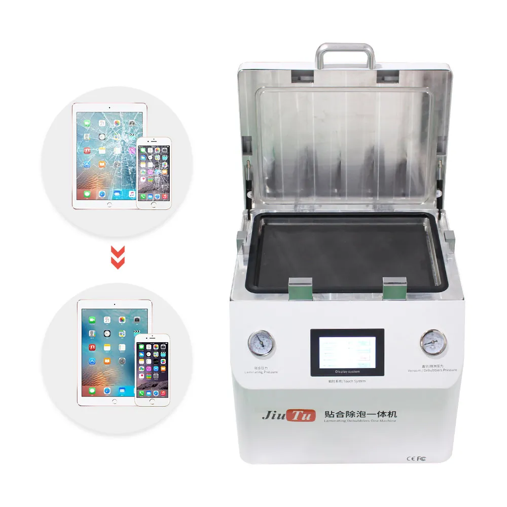 All in One Lamination Machine 2 in 1 OCA Vacuum Laminating Bubble Removing Machine for LCD Screen Repair