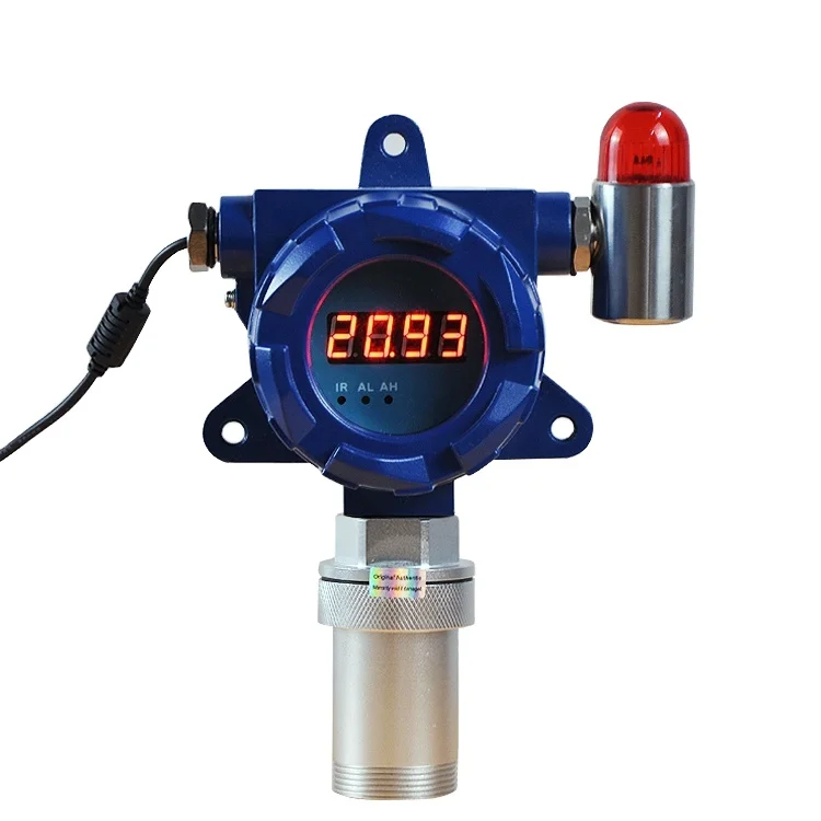 SKZ1050B Imported Sensor 0-1000ppm PH3 Phosphine Gas Detector Monitor in Alarm