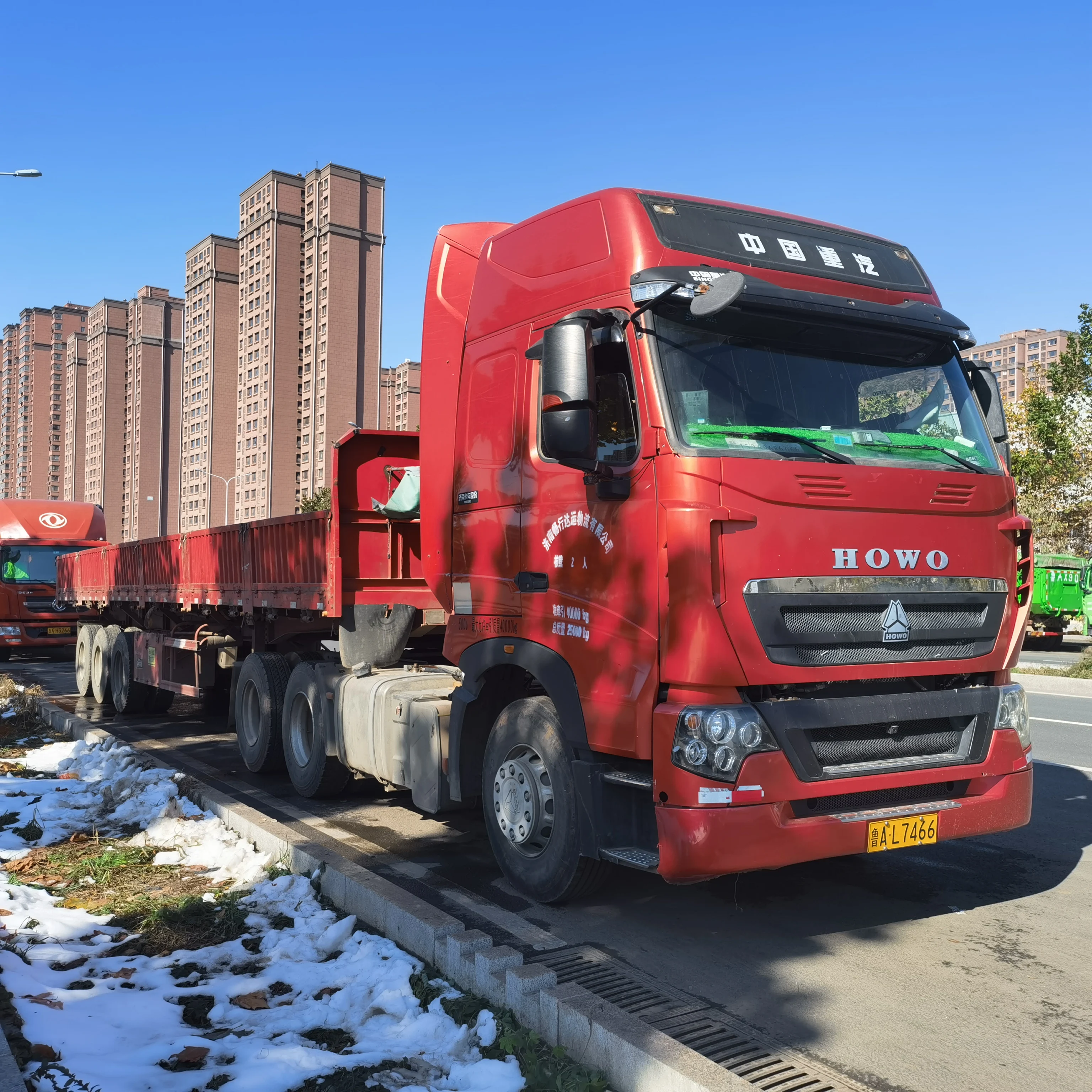 sinotruk howo重型10轮车6x4 420hp拖车卡车头牵引车