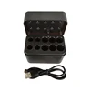 1pcs charger box,6pcs AA hole + 4pcs AAA holes