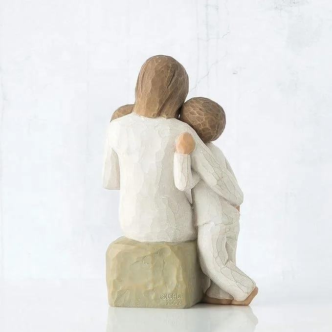 Best Selling Items Abstract Mother and Children Sculpture Garden Statue Ornament
