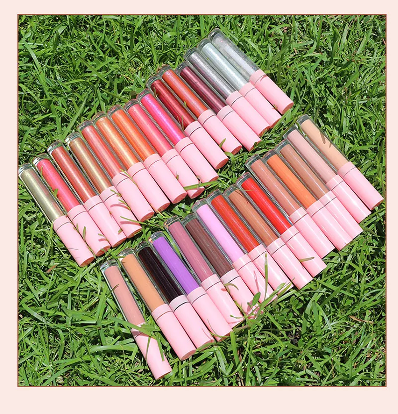 Ochain Vegan Waterproof Plumping Glitter Custom Wholesale Lip Plumper Glossy Vendor Lipgloss 