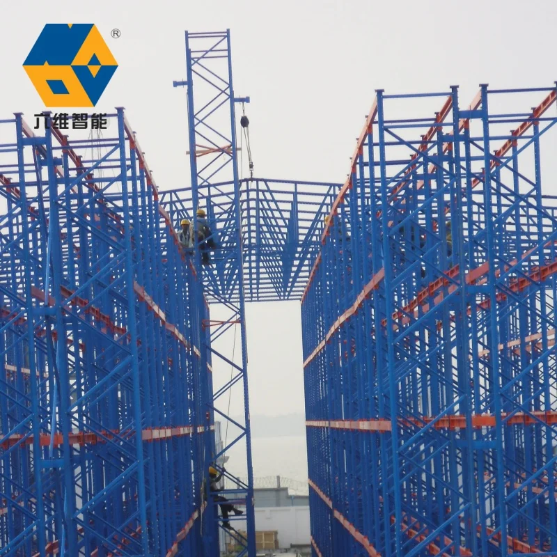 מדף איכותי גבוה לאחסון קרה - בניין נתמך במדפים, מערכת בניין מכוסה מדפים, מחסן עם מדפים עצמאיים