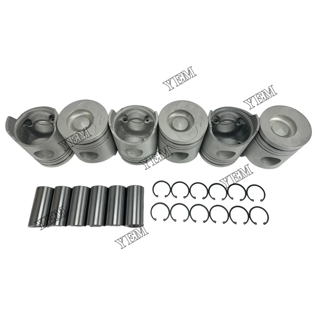 Piston 23411-83005 Fit for Mitsubishi D6AC Engine 2