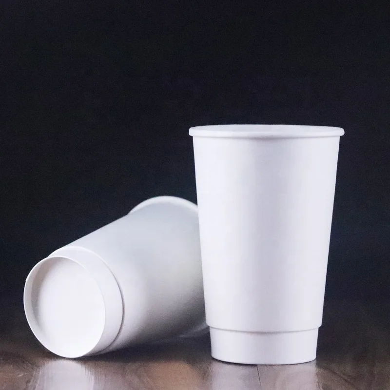 disposable hot insulation foam paper cup matching with pp lids