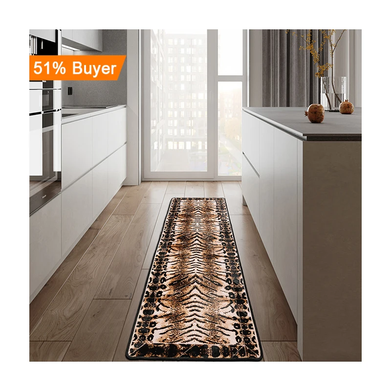 Custom Hand Made Farmhouse Medium Pile Cowhide Fur Runner Rug For