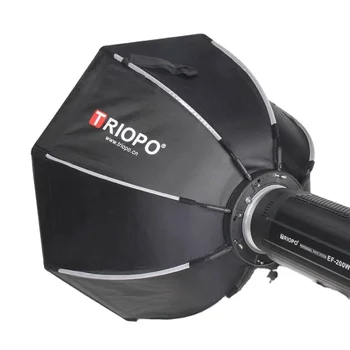 New Arrival Triopo K2-120CM Softbox Bowens Adapter Easy Set up Softbox Oct Triopo Softbox