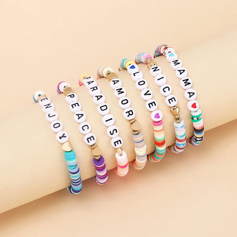 Focus Word Bracelets Motivational Jewelry Customized Gifts  Etsy New  Zealand