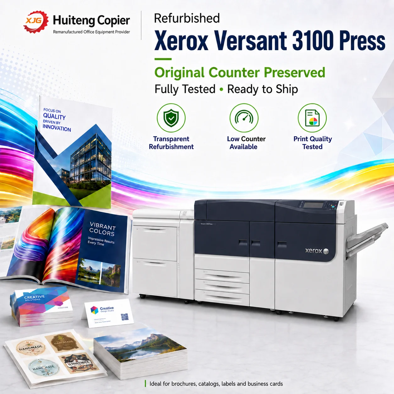 Refurbished Copier for Xerox Versant 3100 V3100 A3 Used Digital