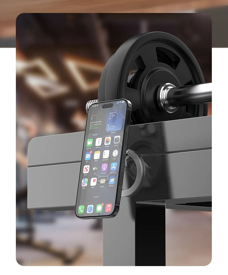 Magnetic Adsorption Foldable Phone Holder Ring Stand Double Sided Magnet for Smartphone Daily Use