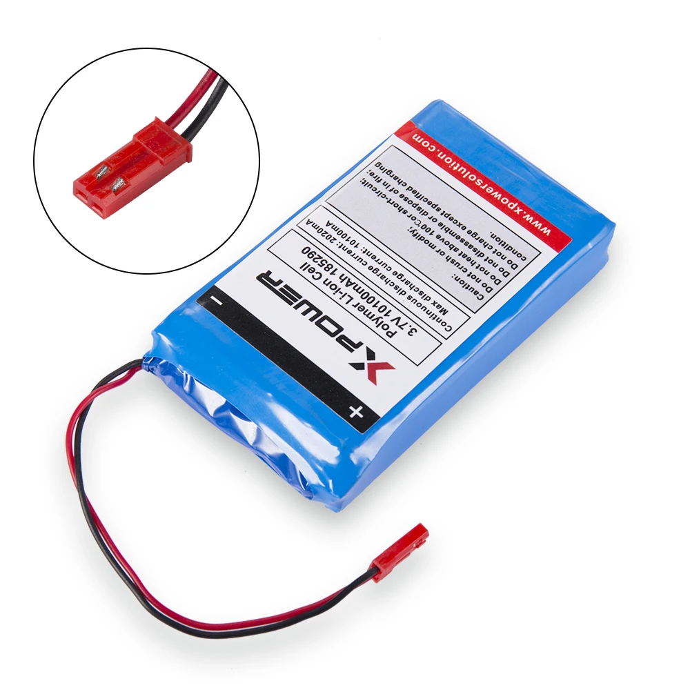 3.7v 10000mah Rechargeable High Power Lithium Polymer Batteries For Toys