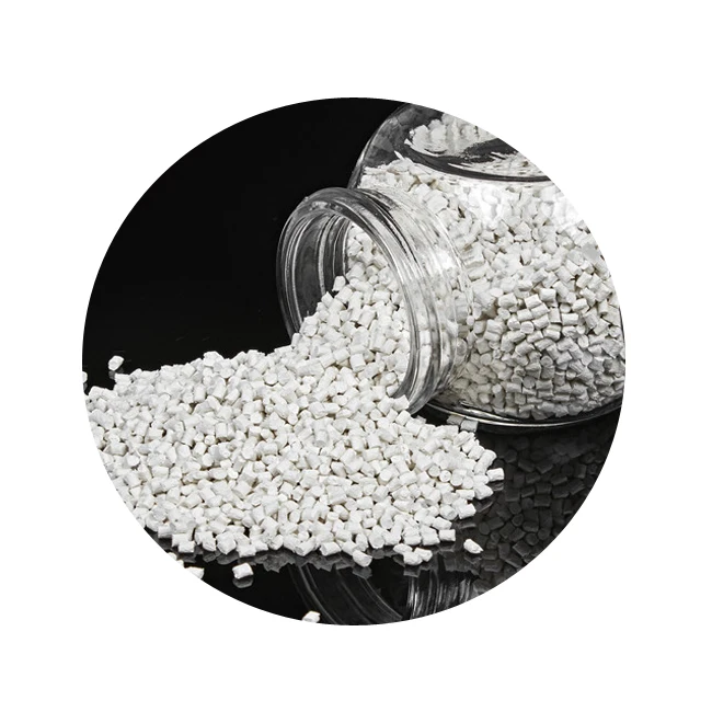 Теплопроводные нейлоновые белые гранулы