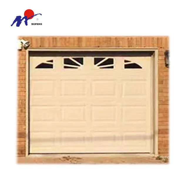 Automatic Steel Garage Door Panels with Modern Design Thermal Insulation Security Features for Villa Garage