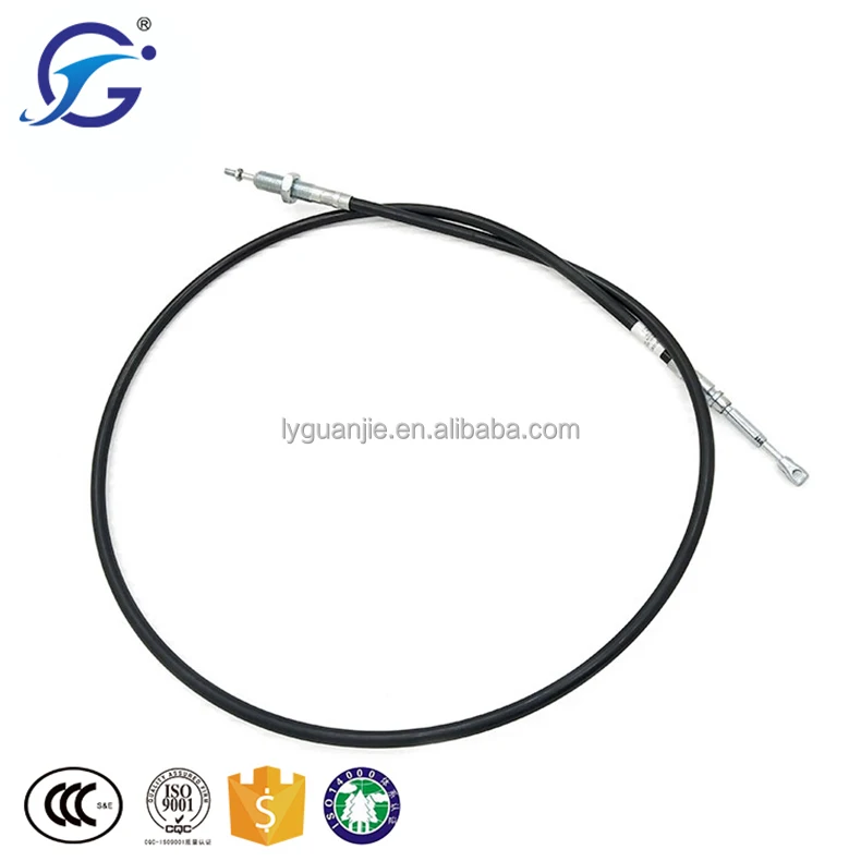 Hydraulic Joystick Control Push Pull Cable With Socket Set Indemar Joystick Factory Selling Construction Machinery Parts