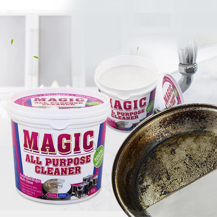 Multi Purpose High Efficiency Cleaning Paste Remove Stains Oven Cookware Cleaner Cream Custom Household Cleaning Paste