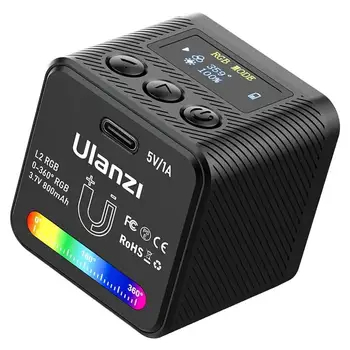 Ulanzi L2 RGB COB LED Fill Light Mini Honeycomb Diffuser for DSLR Video Cameras Photographic Lighting detail image
