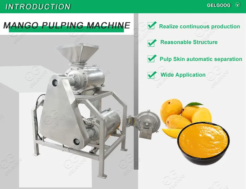 Gelgoog Small Apple Juicer Pulping Extractor Equipment Processing Line Ginger Juice Making Machinery Mango Pulp Machine Price