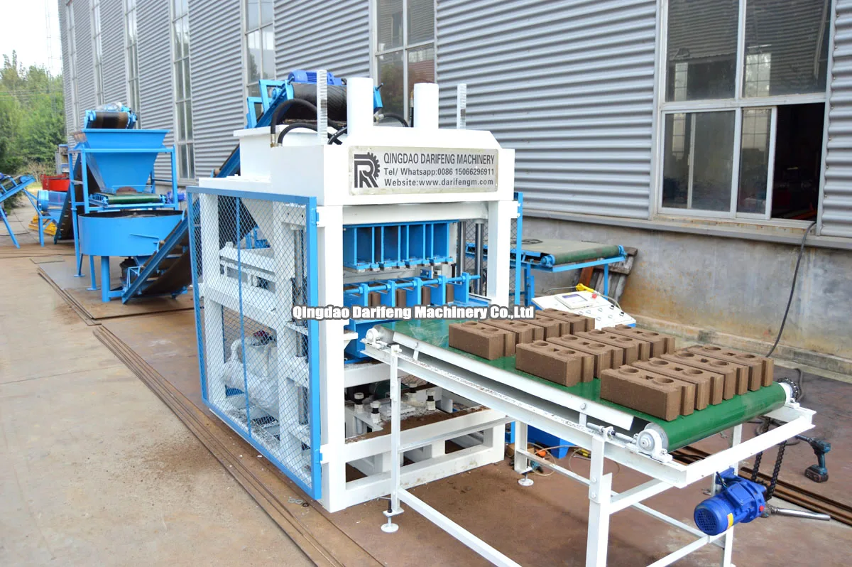 DF4-10 Hydraulic Press - Efficient Brick Making Machine