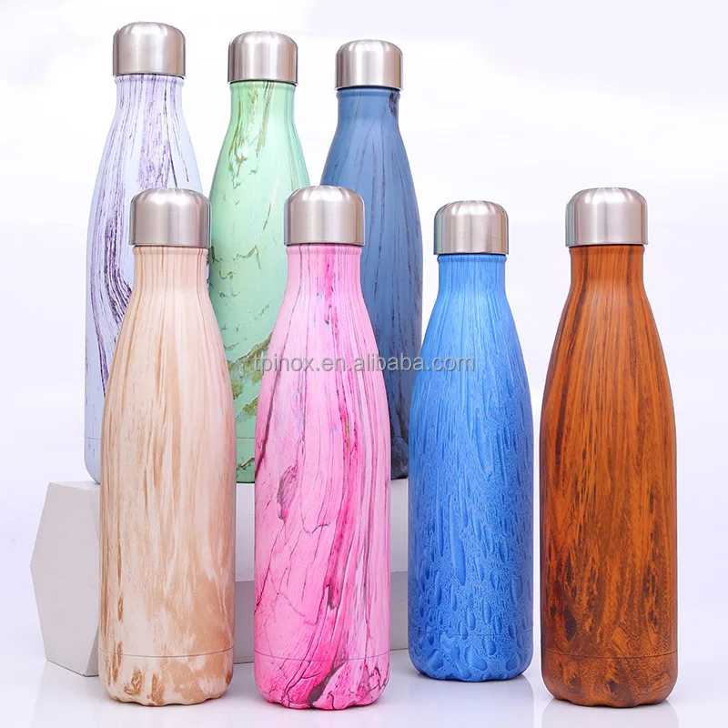 500ml/17oz Minimalist Natural Color Large Capacity Stainless Steel