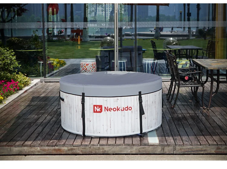 Neokudo Customized Drop Stitch Inflatable Hot Tub Garden Spa Outdoor