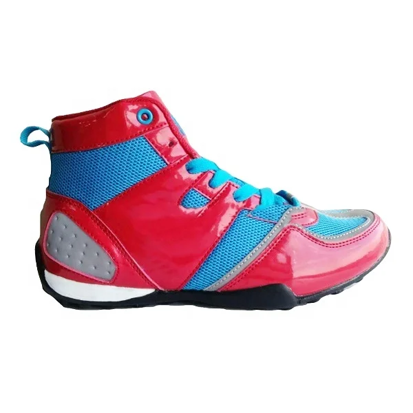 Kids Custom Combat Wrestling Shoes Professional Trainer Wrestling Boots