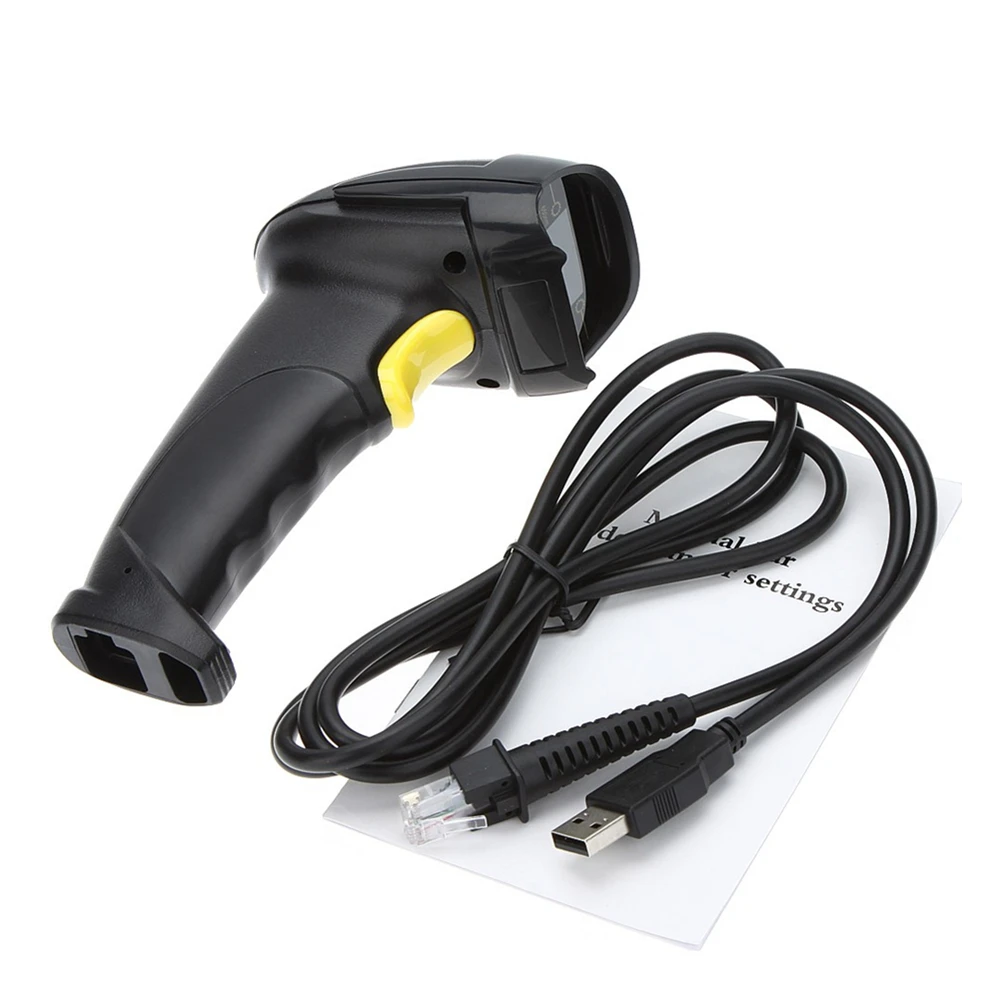 Factory Direct Sale 1D Wired Barcode Scanner with USB Interface in Stock