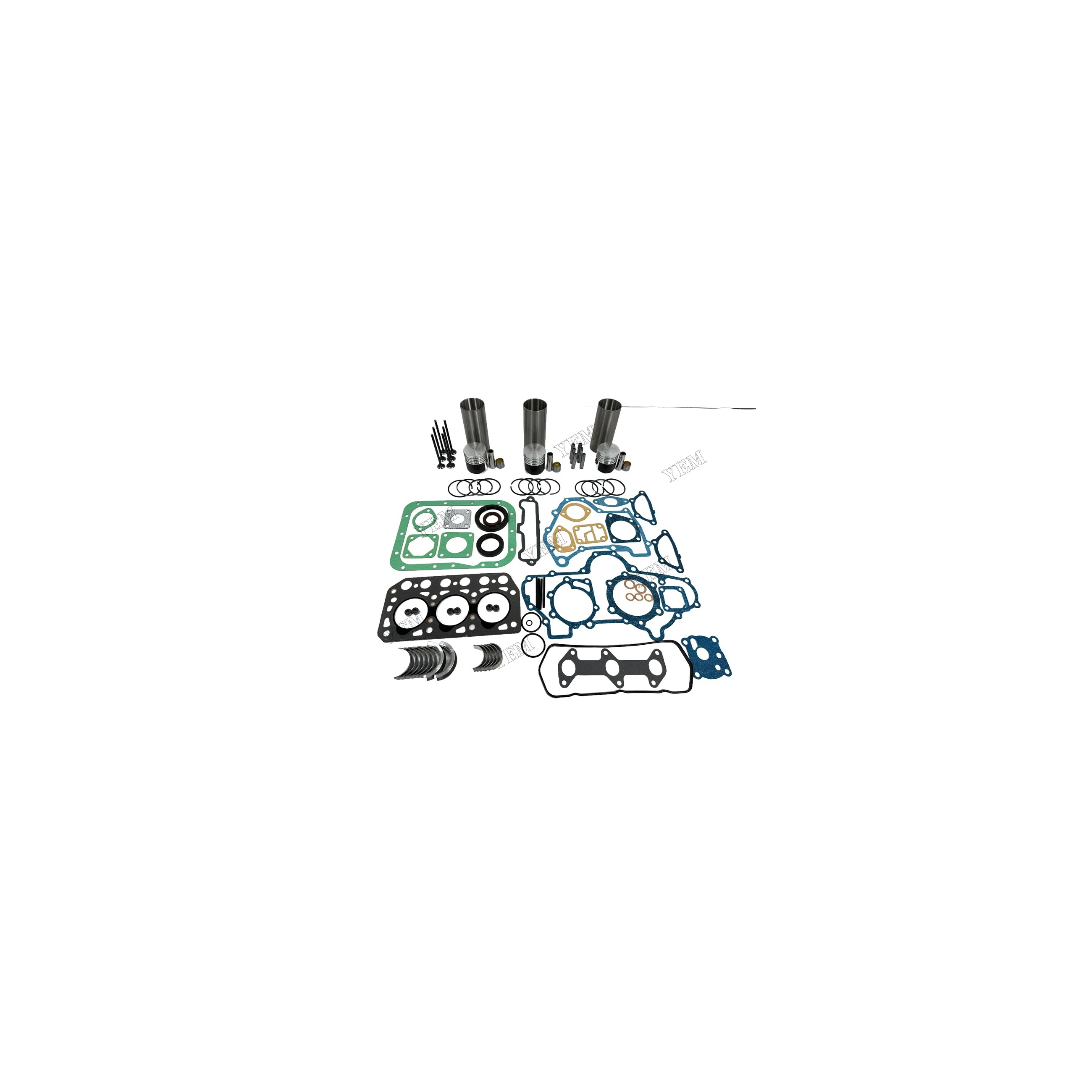 K3B Overhaul Kit With Valves for Mitsubishi High Performance Engine Parts