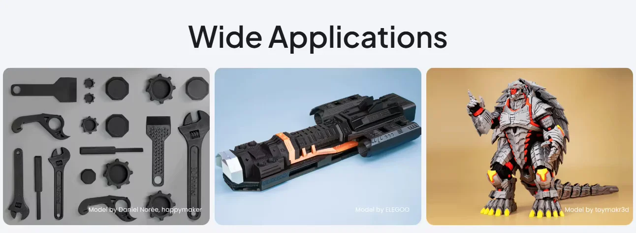 Elegoo Centauri Carbon 2 Combo 工业级双挤出头3D打印机 CC2 PLA 支持 | 多色3D打印机