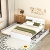 White + Washed White + Trundle + Drawers