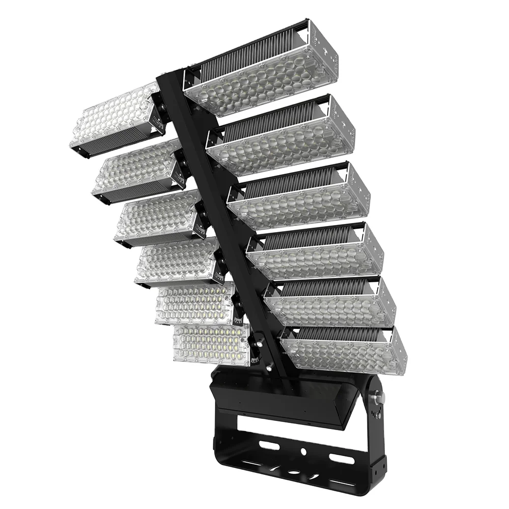 5050SMD 160LM/W регулируемый светодиодный уличный спортивный прожектор 1500W, высокая мачта свет с 5- 8 лет гарантии