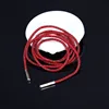 Laccio per scarpe rosso brillante da 4 mm con fibbia