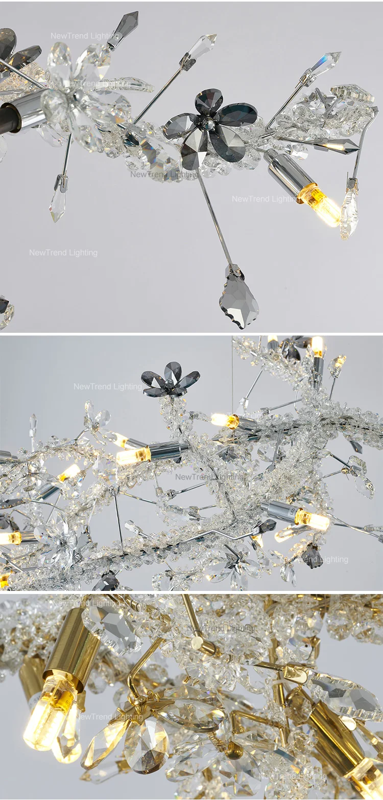 cpl 197 contemporary style indoor decoration hotel villa living room modern crystal branch led chandelier light  -3
