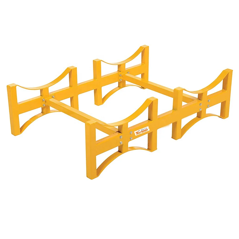 Customized Stacking Steel Warehouse Barrel Racks Oil Drum Storage Rack