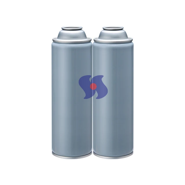 High quality Diameter 60mm Tinplate Empty Aerosol Can With Necked-In Round Shape Empty Tin Can