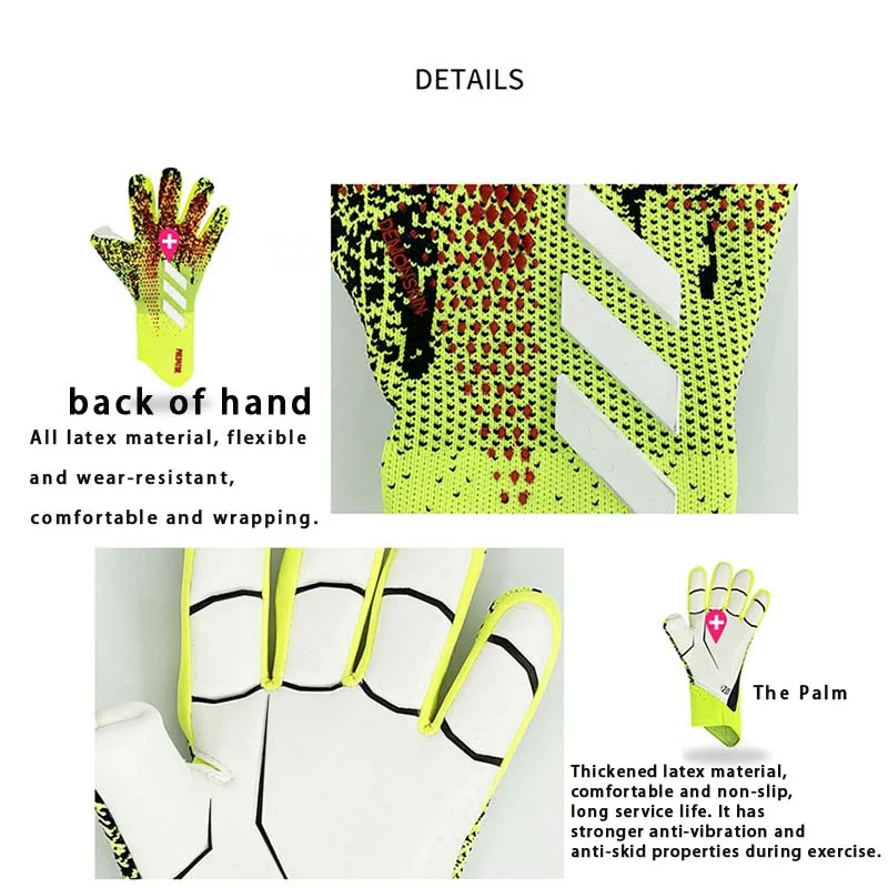 Best Quality Customize Design Logo Professional Other Sports Glove Latex Gk Football Soccer Goalkeeper Gloves