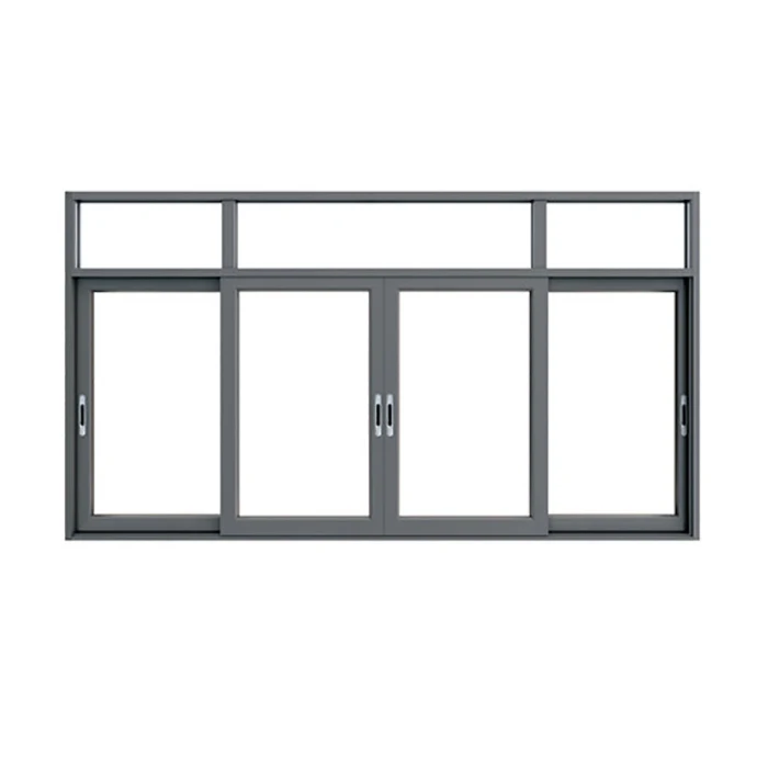 Sliding Windows Up Down Aluminum Sliding Window With Blue Glass ...