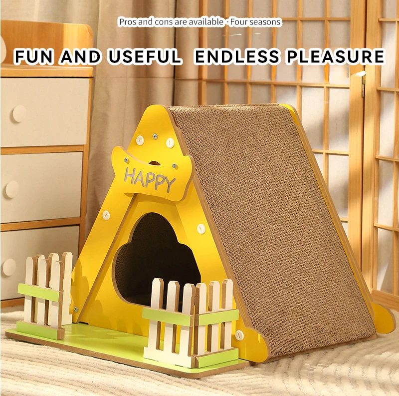 Cat Scratching Board Wear-resistant Not Chipped Sisal Vertical cat Scratching Ball Anti - Scratch Relief Claws Grinder cat Toys supplier