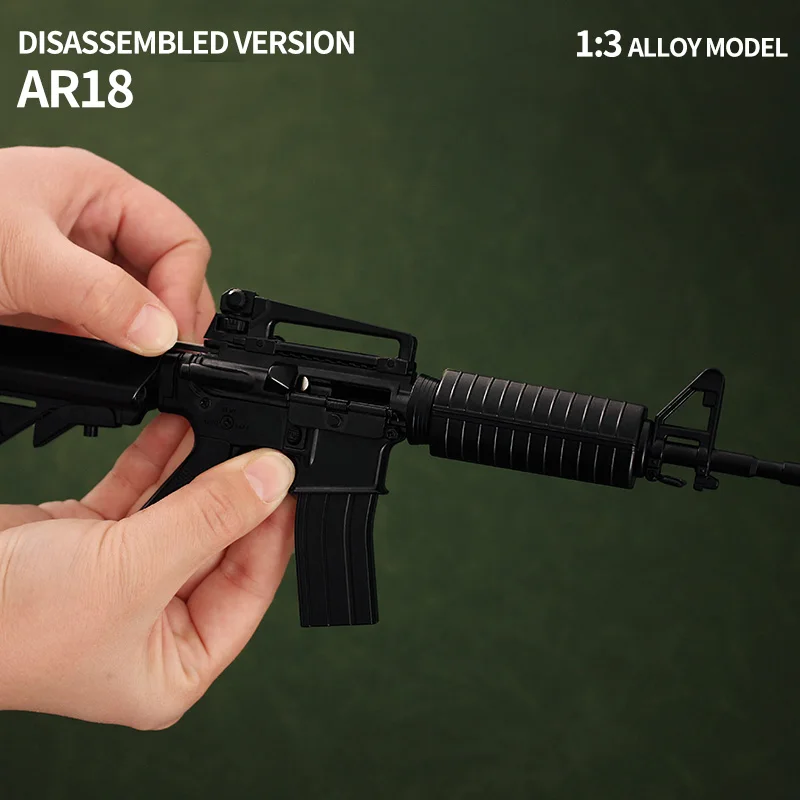 Miniature Assembly Gun Model Toy M4A1 M4A4 AR15 Ar18
