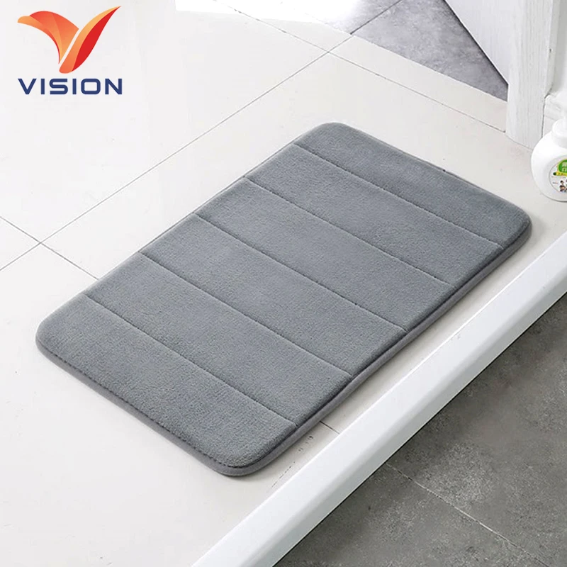 Water Absorb Memory Foam Bath Mat Non Slip Floor Mat Shower Anti Skid Mat For Bathroom Buy