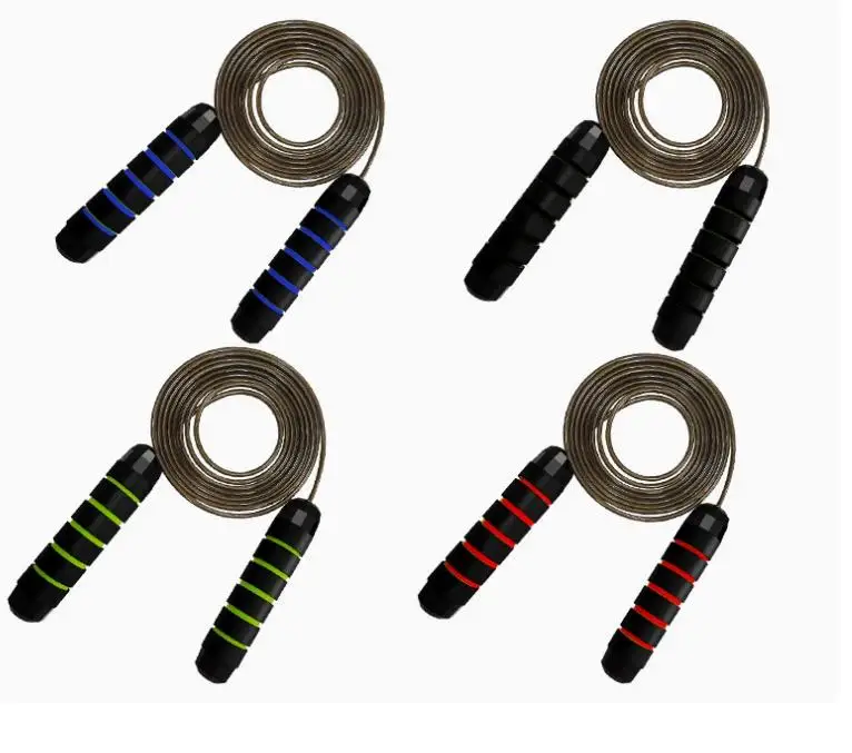 Wholesale Customized Logo Jump Ropes Adjustable Exercise Workout Skipping Rope at an Price