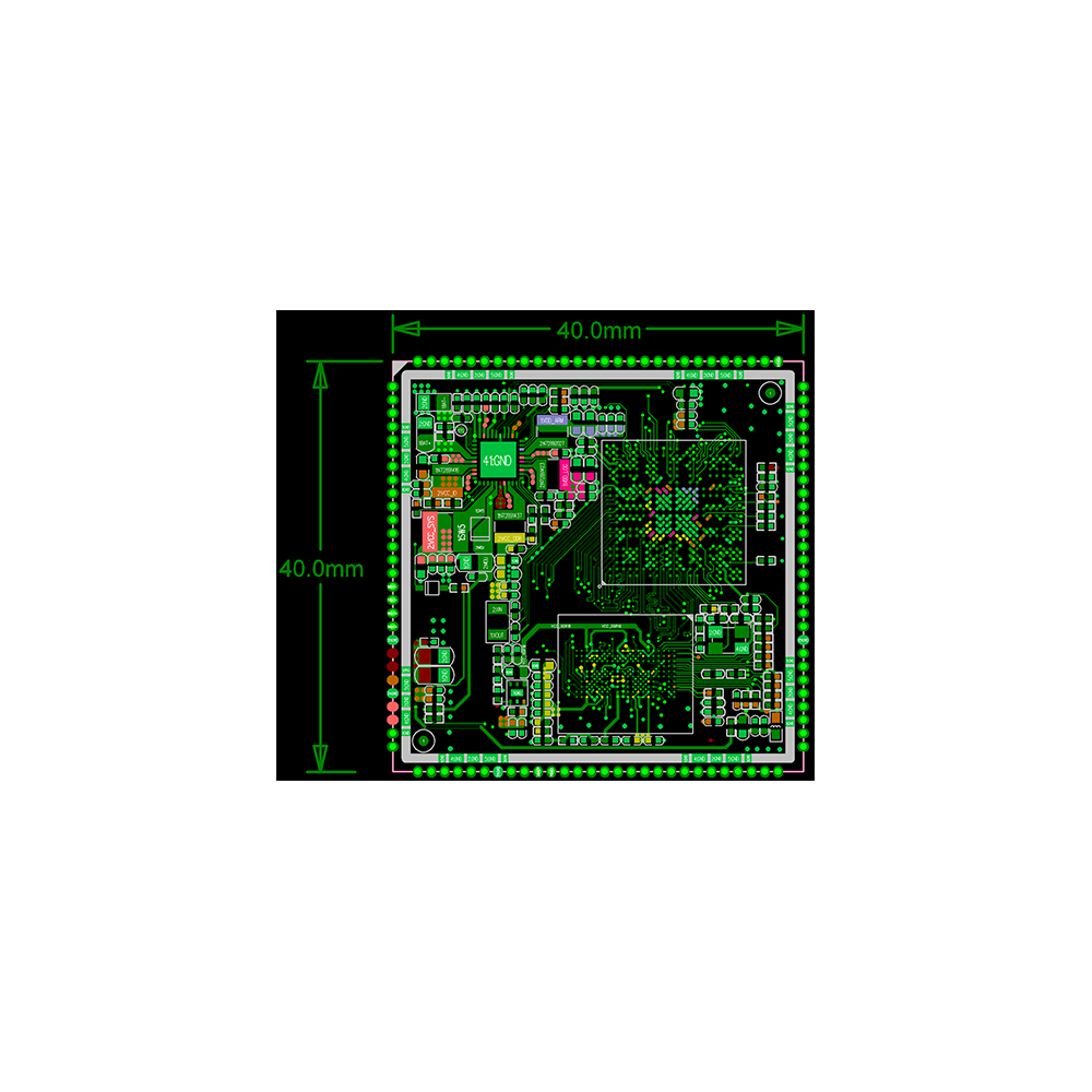 RK3128 Quad-Core Cortex-A7 Core Board - High Performance